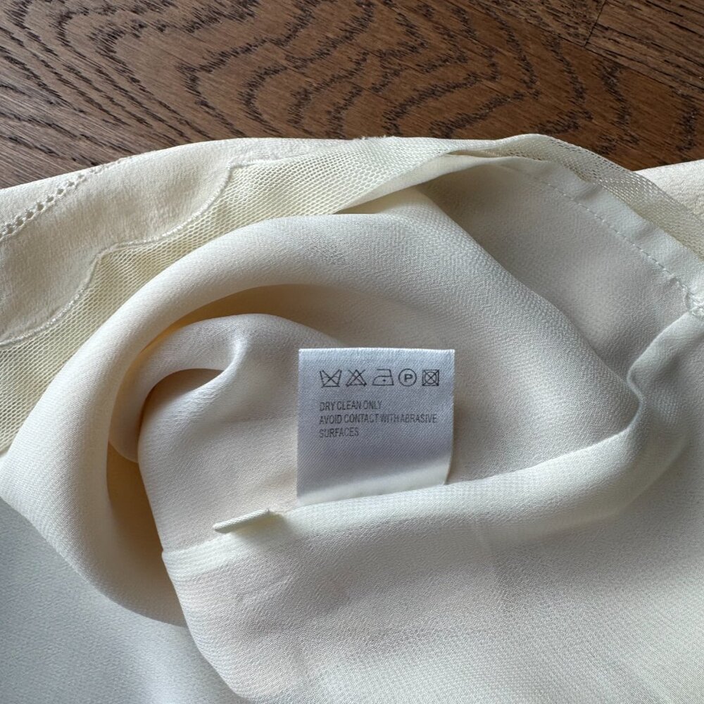 Whistles Cream Silk Dress - UK 12 / EU 40 / US 8 - Picture 10 of 13